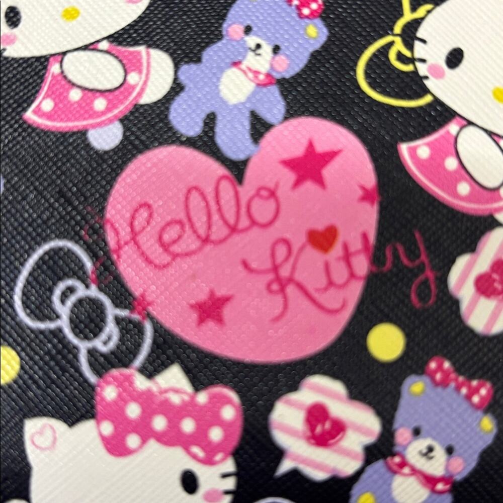 Hello Kitty Black Wallet with Pink Accents - Picture 3 of 5